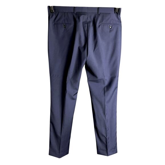 NWT Men's Ben Sherman Tailoring Camden Blue Skinny Wool Suit 38 / 36 $535 Retail - Picture 10 of 15